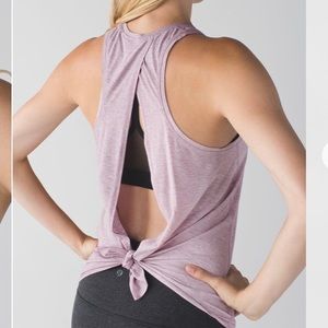 All Tied Up Heathered Pretty Purple 10